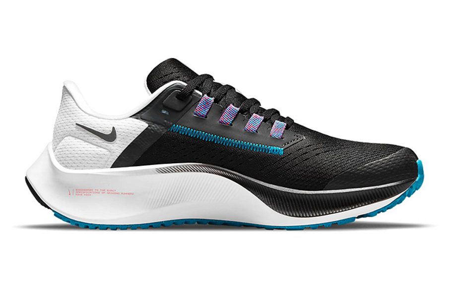 Фото № 2 с приближением к товару «‎Nike Air Zoom Pegasus 38 GS 'Black Metallic Silver'»