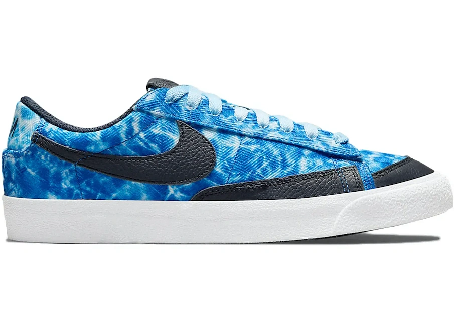Фото № 1 с приближением к товару «‎Nike Blazer Low Acid Wash Royal »