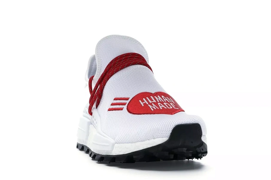 Фото № 3 с приближением к товару «‎adidas NMD HU Pharrell Human Made White Red»