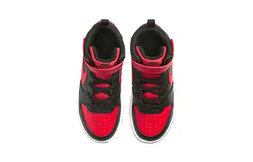 Nike Court Borough Mid 2 Skate Shoes BlackRed - 5