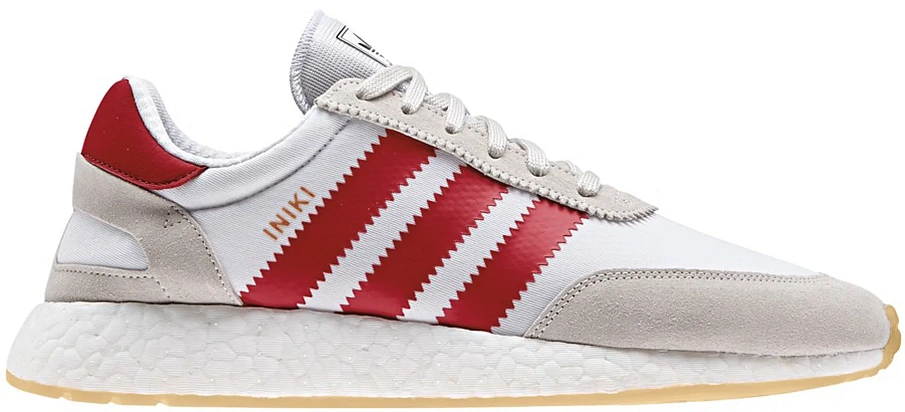Фото № 1 с приближением к товару «‎adidas Iniki Runner White Red Gum»