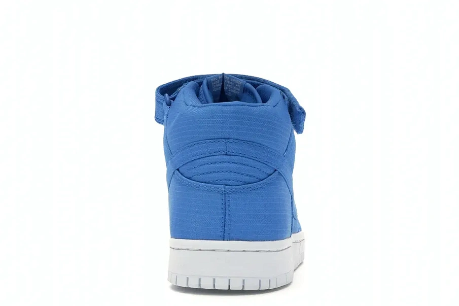 Фото № 4 с приближением к товару «‎Nike SB Dunk Mid Photo Blue Ripstop»