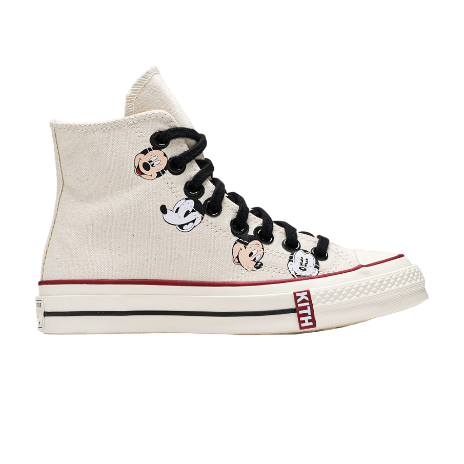 Фото № 1 с приближением к товару «‎KITH x Disney x Converse Chuck 70 Mickey Mouse Portrait»