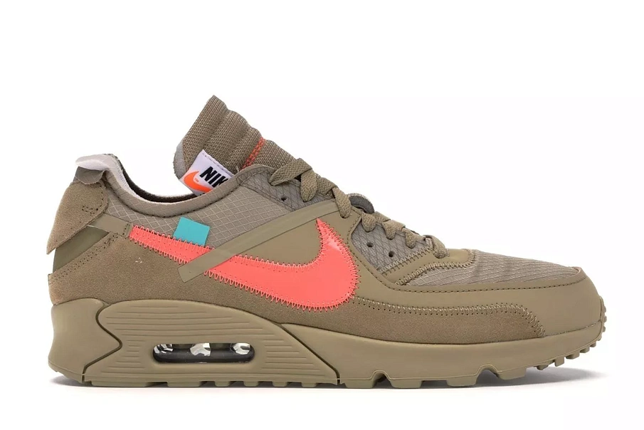 Фото № 1 с приближением к товару «‎Nike Air Max 90 Off-White Desert Ore»