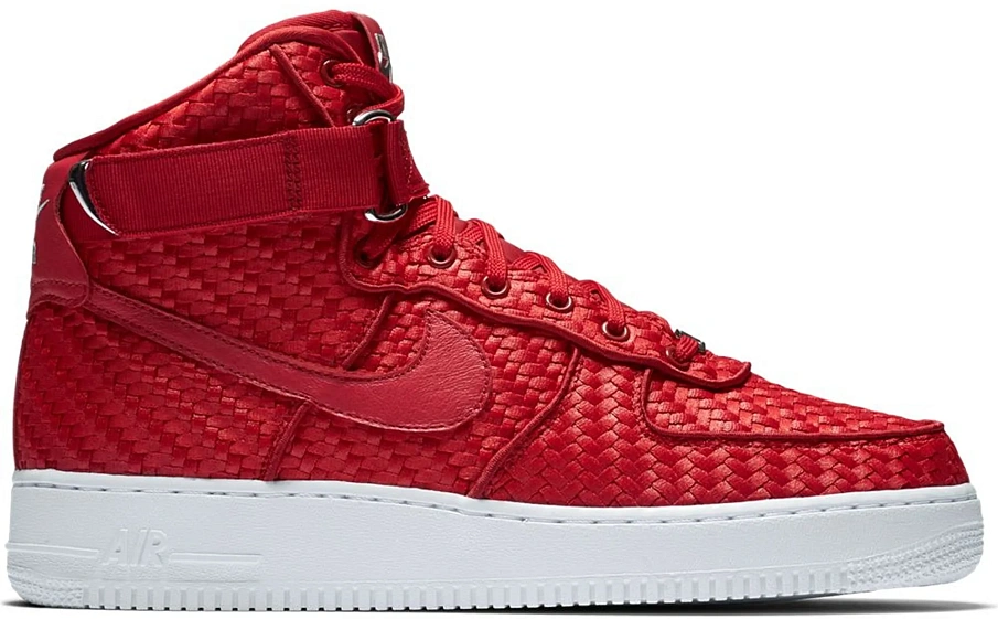 Фото № 1 с приближением к товару «‎Nike Air Force 1 High Woven Gym Red»