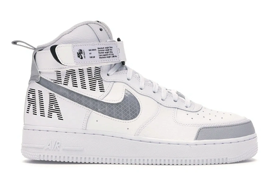 Фото № 1 с приближением к товару «‎Nike Air Force 1 High Under Construction White»