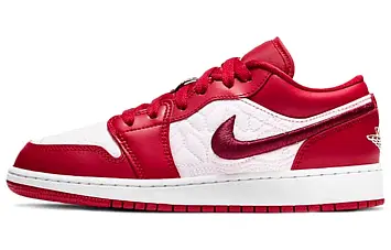 Nike Air Jordan 1 Low GS Pink Quilt - 1