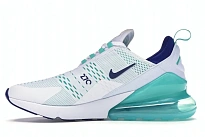 Фото № 3 с приближением к товару «‎Nike Air Max 270 White Hyper Jade Deep Royal Blue»