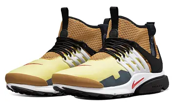 Star Wars x Nike Air Presto Mid Utility "Bossk" YellowOrangeGray - 4