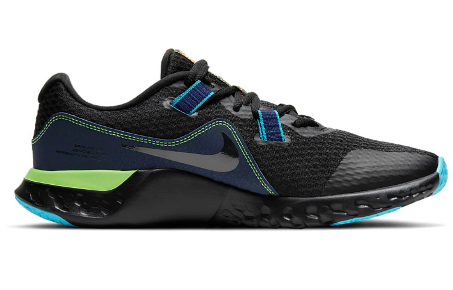 Фото № 2 с приближением к товару «‎Nike Renew Retaliation TR 2 BlackBlueGreen»