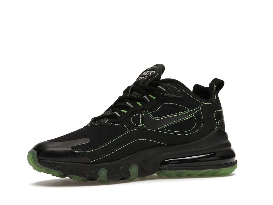 Фото № 3 с приближением к товару «‎Nike Air Max 270 React Black Electric Green»