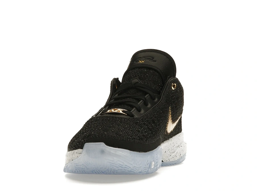 Фото № 2 с приближением к товару «‎Nike LeBron 20 Black Metallic Gold »
