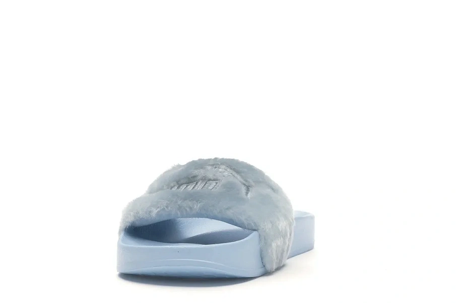 Фото № 2 с приближением к товару «‎Puma Fur Slide Rihanna Fenty Cool Blue »