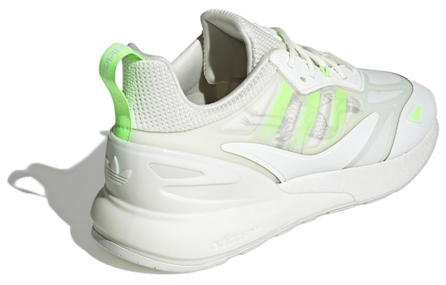 Фото № 4 с приближением к товару «‎adidas originals ZX 2K Boost 2.0 WhiteGreen»