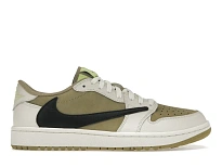 Фото № 1 с приближением к товару «‎Jordan 1 Retro Low Golf Travis Scott Neutral Olive»