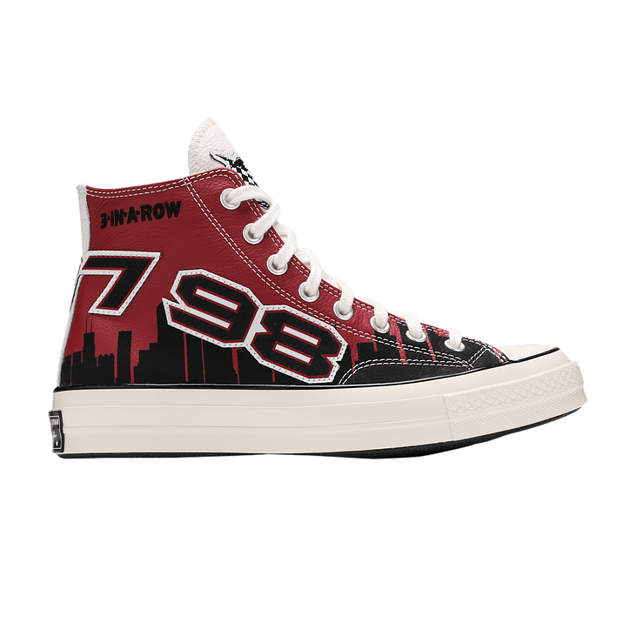 Фото № 1 с приближением к товару «‎Chinatown Market x Converse Chuck 70 High Bulls Championship Jacket»