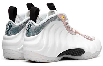 Nike Air Foamposite One Marble Vintage Basketball shoes white - 4