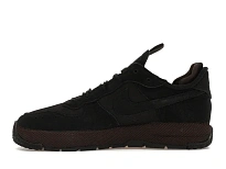 Фото № 3 с приближением к товару «‎Nike Air Force 1 Wild Low Black Velvet Brown »