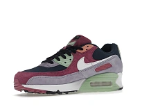 Фото № 3 с приближением к товару «‎Nike Air Max 90 NRG Light Bordeaux Armory Navy»