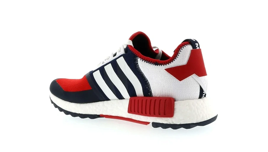 Фото № 4 с приближением к товару «‎adidas NMD R1 Trail White Mountaineering Collegiate Navy»