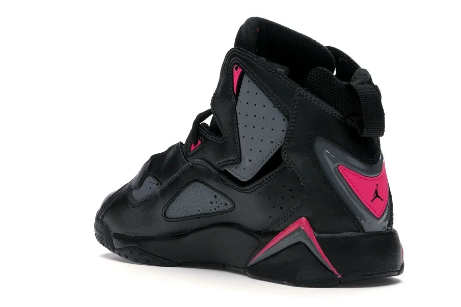 Фото № 6 с приближением к товару «‎Jordan True Flight Black Dark Grey Deadly Pink »