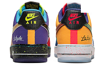 Фото № 4 с приближением к товару «‎Nike Air Force 1 Low What The LA Multi-Color»