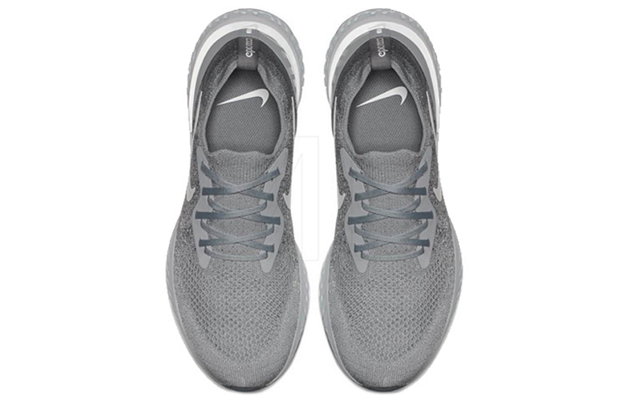 Фото № 3 с приближением к товару «‎Nike Epic React Flyknit Wolf Grey»