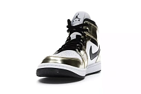 Фото № 4 с приближением к товару «‎Jordan 1 Mid Metallic Gold Black White»