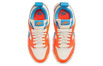Фото № 4 с приближением к товару «‎Nike Wmns Dunk Low Disrupt "Total Orange" Sneakers White BlueOrange»