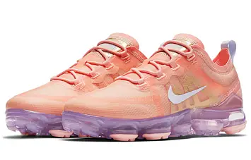 Nike Wmns Air Vapormax 2019 'Bleached Coral' Dark GrayBlackChlorine Blue - 5