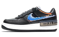 Фото № 1 с приближением к товару «‎Nike Air Force 1 Shadow "Pixel" BlackOrange»
