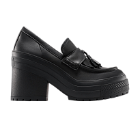 Фото № 1 с приближением к товару «‎Converse Women's Chuck 70 De Luxe Heel Loafer Platform Low Triple Black»