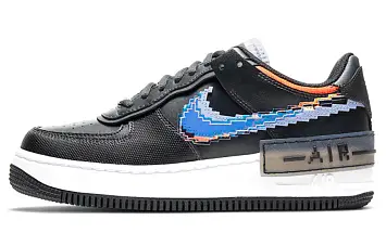 Nike Air Force 1 Shadow "Pixel" BlackOrange - 1