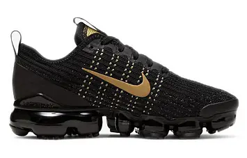 Nike Air VaporMax Flyknit 3 GS 'Black Gold' - 2