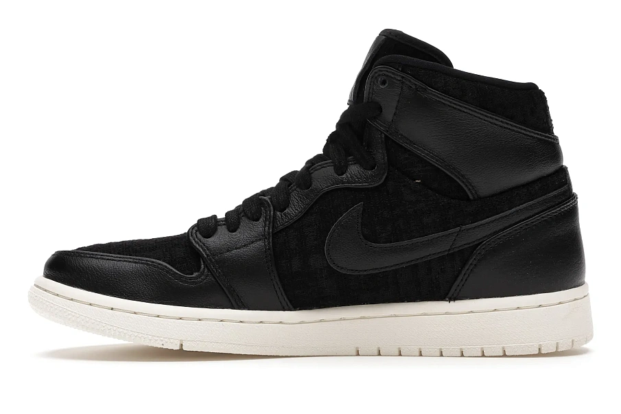 Фото № 3 с приближением к товару «‎Jordan 1 Retro High Black Sail »