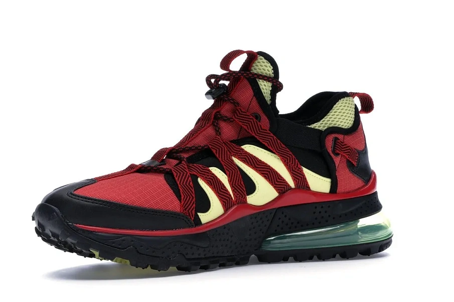 Фото № 4 с приближением к товару «‎Nike Air Max 270 Bowfin University Red Light Citron»