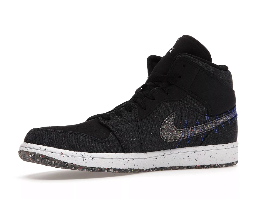 Фото № 5 с приближением к товару «‎Jordan 1 Mid Crater Black»