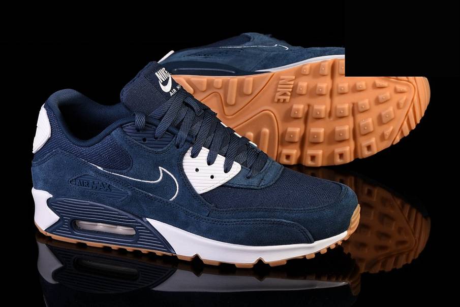 Фото № 1 с приближением к товару «‎Nike Air Max 90 Premium Armory Navy »