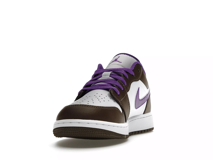 Фото № 2 с приближением к товару «‎Jordan 1 Low Purple Mocha »