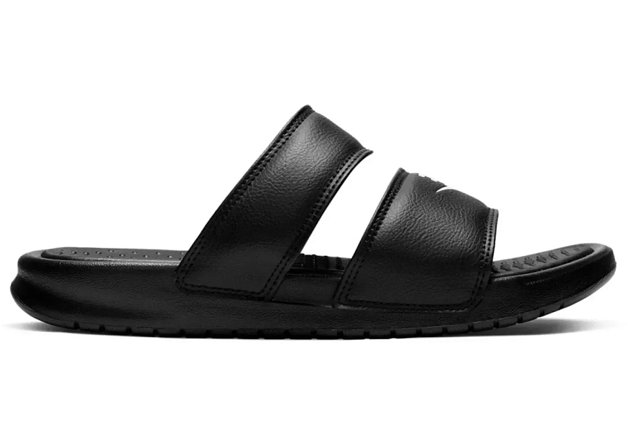 Фото № 1 с приближением к товару «‎Nike Benassi Duo Ultra Black White »