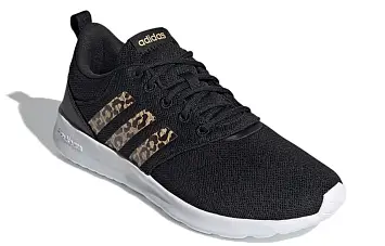 adidas neo Wmns QT Racer 2.0 'Cheetah Print' - 4