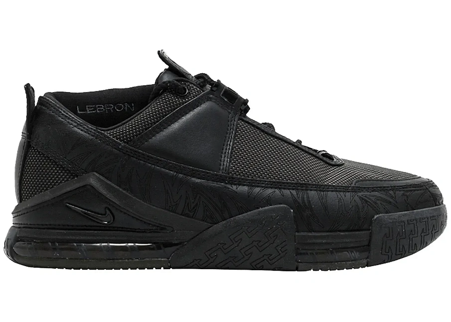 Фото № 1 с приближением к товару «‎Nike LeBron Zoom 2 Low Black»