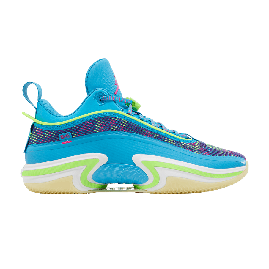 Фото № 1 с приближением к товару «‎Luka Doncic x Air Jordan 36 Low Laser Blue»