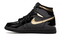 Фото № 4 с приближением к товару «‎Jordan 1 Retro High Black Metallic Gold (2020) »
