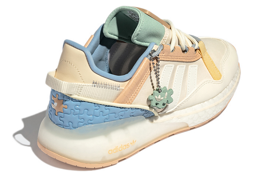 Фото № 4 с приближением к товару «‎adidas originals ZX 2K Boost Pure Low-Top Running Shoes BeigeYellow»