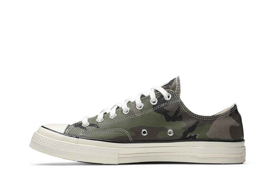 Фото № 4 с приближением к товару «‎Carhartt WIP x Converse Chuck 70 Low Green Camo»