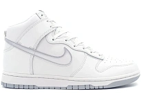 Фото № 1 с приближением к товару «‎Nike Dunk High Airbrush Swoosh White Wolf Grey»