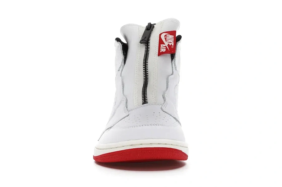 Фото № 2 с приближением к товару «‎Jordan 1 Retro High Zip White University Red»