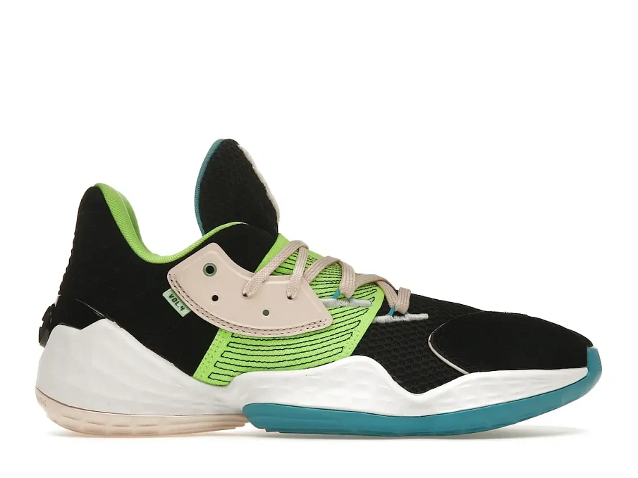 Фото № 1 с приближением к товару «‎adidas Harden Vol. 4 Black Pink Green»