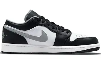 Air Jordan 1 Low "Shadow" BlackWhiteGray - 2